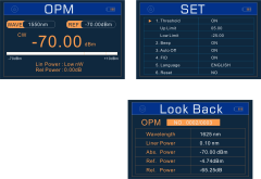 FF-3215 เครื่องวัดกำลังแสง OPM และตัวระบุตำแหน่งความผิดพลาดทางสายตา VFL
