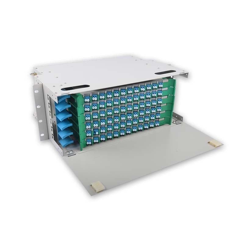 72 Duplex LC ODF FDU, With Adapters, Pigtails and All Installation Accessories