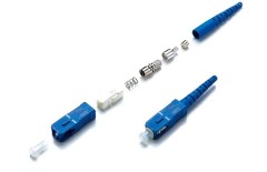 Conector de epoxi SC/UPC con funda de 2,0 mm
