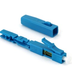 Connecteur d'assemblage rapide sur le terrain LC/UPC pour câble plat FTTH