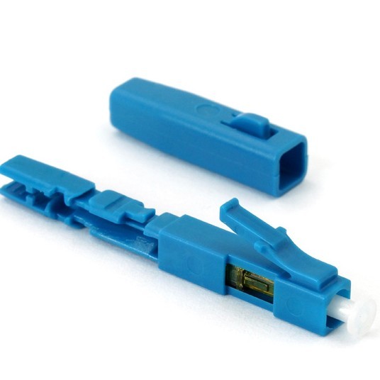 Connecteur d'assemblage rapide sur le terrain LC/UPC pour câble plat FTTH
