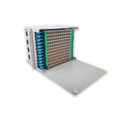 144 FC ODF FDU, com adaptadores, pigtails e todos os acessórios de instalação