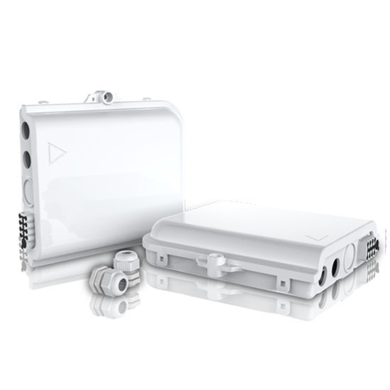 FF-FTB8D 8-adrige optische Anschlussbox (Maximale Kapazität: 8 Adern SC), Wandmontage, 225 x 180 x 48 mm