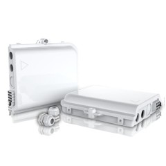 FF-FTB8D 8-adrige optische Anschlussbox (Maximale Kapazität: 8 Adern SC), Wandmontage, 225 x 180 x 48 mm
