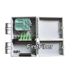 Caixa de distribuição de fibra óptica FF-FTB16M, casa de emenda e casa de distribuição separadamente