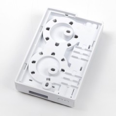 FF-FOS2L 2 porte di accesso terminale scatola ATB presa piastra frontale in fibra 125×80×24,3mm