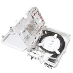 FF-FTB12B 12 Cores Optical Terminal Box (Max Capacity: 12 cores SC) Support Uncuting, Wall Mounting, 225x220x65mm
