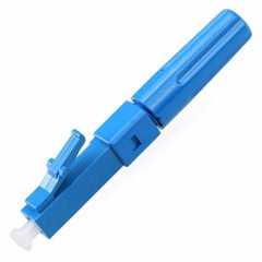 Conector rápido LC/UPC ELC925T-UPC para cabo drop de 2,0 x 3,0 mm, 1,6 x 2,0 mm, cabo interno de 3,0 mm e 2,0 mm, cabo invisível de 0,9 mm, conector de montagem de campo de fibra óptica