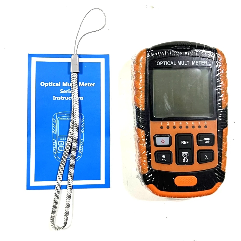 FF-260 Optical Power Meter OPM Fiber Tester Optical Multi Meter 850nm 980nm 1270nm 1300nm 1310nm 1490nm 1550nm 1577nm 1625 1650