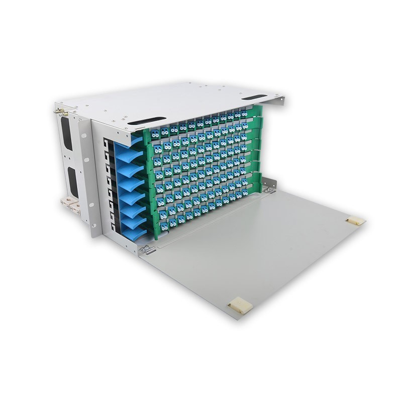 96 Duplex LC ODF FDU, With Adapters, Pigtails and All Installation Accessories