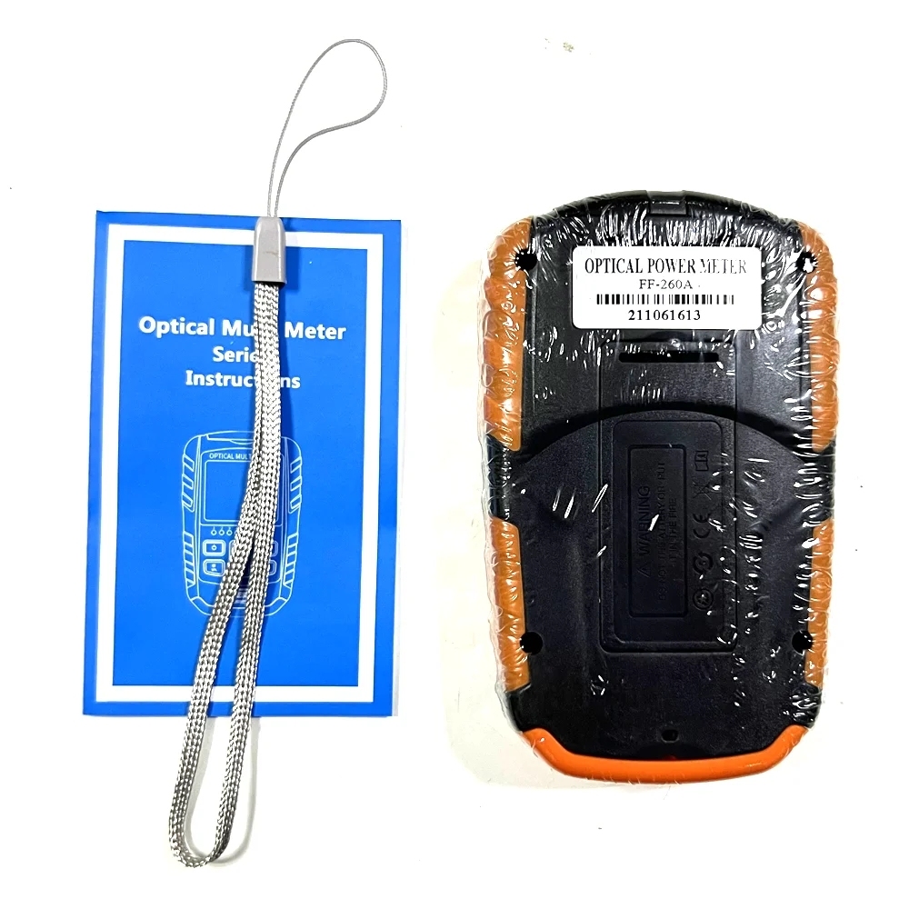 FF-260 Optical Power Meter OPM Fiber Tester Optical Multi Meter 850nm 980nm 1270nm 1300nm 1310nm 1490nm 1550nm 1577nm 1625 1650