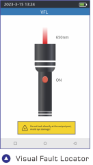 980TEK OTDR Reflectometer พร้อม OPM OLS VFL RJ45 บลูทูธ