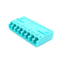 Bộ chuyển đổi LC Đầu nối sợi quang 8 lõi SM MM