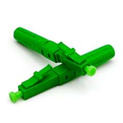 Conector rápido LC/APC ELC925T-APC para cabo drop de 2,0 x 3,0 mm, 1,6 x 2,0 mm, cabo interno de 3,0 mm e 2,0 mm, cabo invisível de 0,9 mm, conector de montagem de campo de fibra óptica