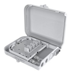 FF-FTB8D 8-adrige optische Anschlussbox (Maximale Kapazität: 8 Adern SC), Wandmontage, 225 x 180 x 48 mm