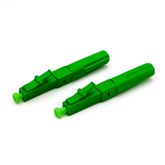 Conector rápido LC/APC ELC925T-APC para cabo drop de 2,0 x 3,0 mm, 1,6 x 2,0 mm, cabo interno de 3,0 mm e 2,0 mm, cabo invisível de 0,9 mm, conector de montagem de campo de fibra óptica