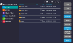 H720 Reflectômetro Óptico de Domínio de Tempo OTDR de Alta Qualidade com Mapa de Eventos OPM OLS VFL