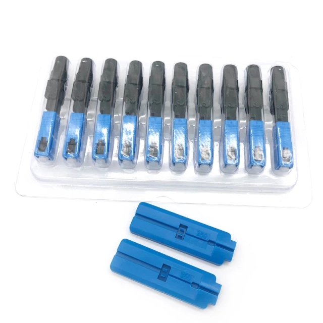 Optical Fiber SC UPC Fast Connector Quick Connect Cold Connection Field Assembly Single Mode