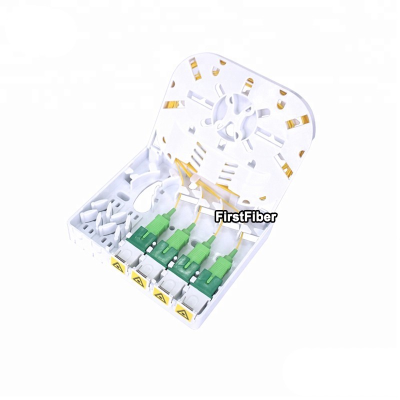 FF-FOS4B 4 Cores Fiber Optic Socket Faceplate