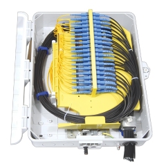 FF-FTB36A 36 core scatola terminale ottica (capacità massima: 36 core SC), montaggio a parete, montaggio su palo, 420x320x125mm