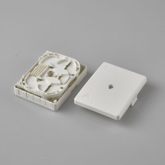 FF-FOS2J Piastra frontale per presa in fibra ottica per cavo interno 2 coreS Montaggio a parete 102*80*25MM