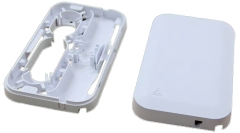 FF-FOS1A 1 Core FTTH Fiber Socket (Max Capacity: 1 core ), Wall Mounting, 148x90x16mm