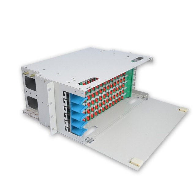 72 FC ODF FDU, With Adapters, Pigtails and All Installation Accessories