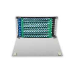 96 Duplex LC ODF FDU, With Adapters, Pigtails and All Installation Accessories