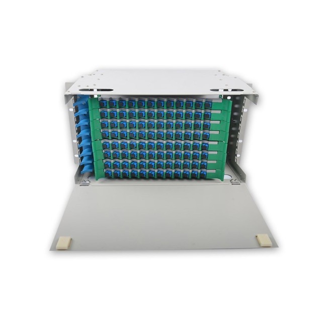 96 SC ODF FDU, com adaptadores, pigtails e todos os acessórios de instalação