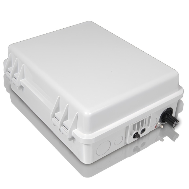 FF-FTB24C 24-adrige optische Anschlussbox (max. Kapazität: 24 Adern SC), Unterstützung für ungeschnittene Montage, Wandmontage, Mastmontage, 340 x 265 x 120 mm