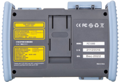 Multimètre fibre et cuivre FC1300 avec Auto OTDR Expert Carte des événements OTDR Compteur de puissance optique Source de lumière optique Perte d'insertion Localisateur visuel de défaut Suivi de câble RJ45 Séquence de câble RJ45 Longueur de câble RJ45 Dis