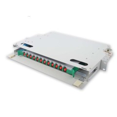 12 FC ODF FDU, With Adapters, Pigtails and All Installation Accessories