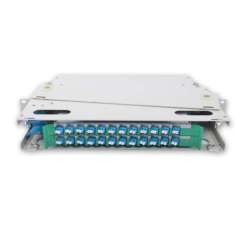 24 Duplex LC ODF FDU, With Adapters, Pigtails and All Installation Accessories