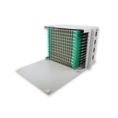 144 FC ODF FDU, com adaptadores, pigtails e todos os acessórios de instalação