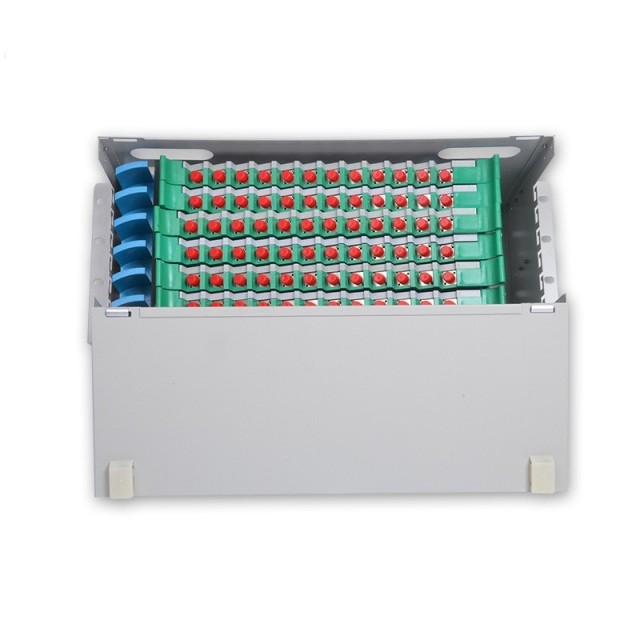 72 FC ODF FDU, With Adapters, Pigtails and All Installation Accessories