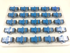 SC UPC Adattatore Connettore Fibra Ottica Paratia