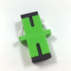 Złącze światłowodowe SC APC Adapter Grodziowy