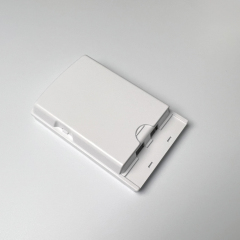 FF-FOS2A 2 Cores FTTH Fiber Socket (Max Capacity: 2 cores ), Wall Mounting, 84x130x24mm