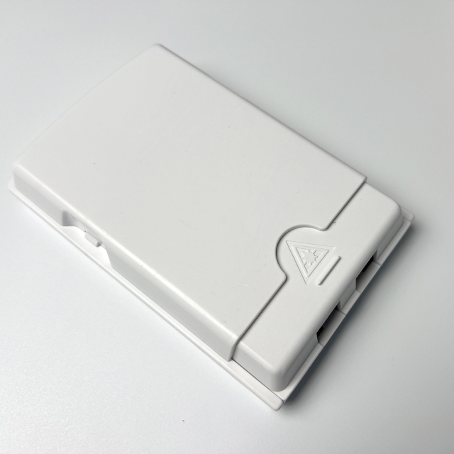 FF-FOS2A 2 Cores FTTH Fiber Socket (Max Capacity: 2 cores ), Wall Mounting, 84x130x24mm