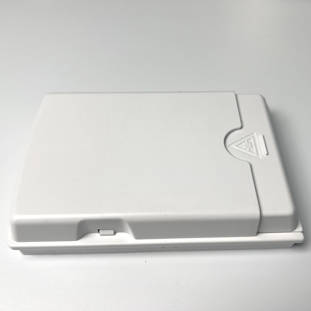 FF-FOS2A 2 Cores FTTH Fiber Socket (Max Capacity: 2 cores ), Wall Mounting, 84x130x24mm