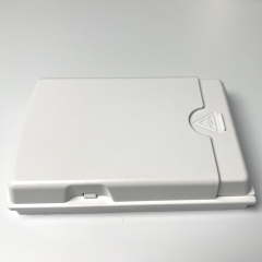 FF-FOS2A 2 Cores FTTH Fiber Socket (Max Capacity: 2 cores ), Wall Mounting, 84x130x24mm