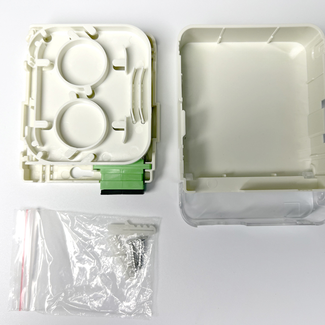 Presa di corrente in fibra ottica Duplex SC Port 2 Core