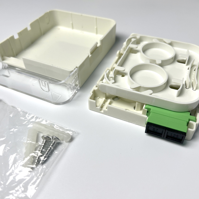 Presa di corrente in fibra ottica Duplex SC Port 2 Core