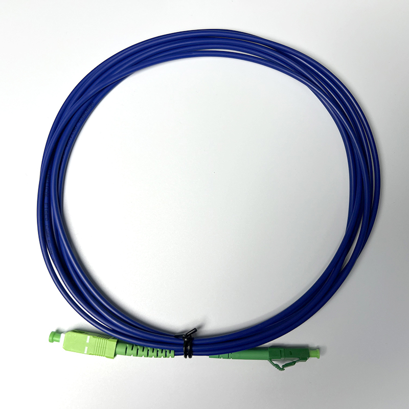 Optical Fiber Patch Cord Fibre Cable Armored SC APC to LC APC Connectors Jumper G657A Single Mode 1 meter 2m 3m 5m 10 15 meters 30 meters