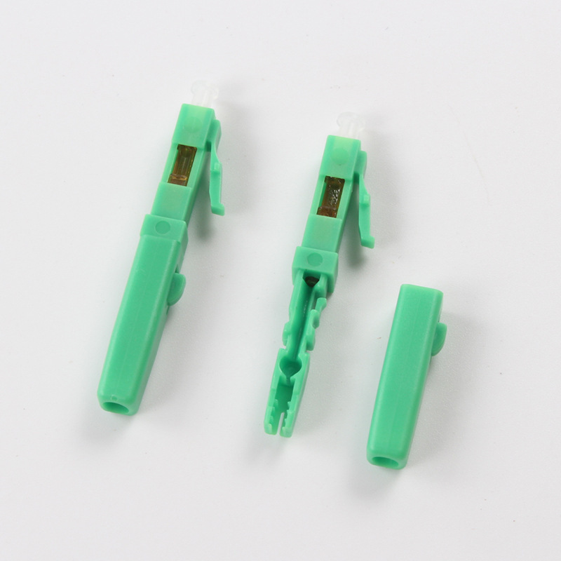 LC/APC Field Fast Assembly Connector for 2x3mm Flat Cable