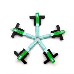 Conjunto de conectores rápidos de campo SC APC Fast Connector