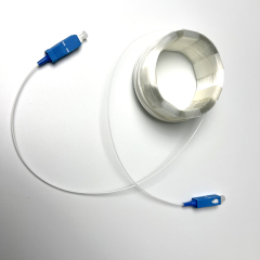 G652D G657A1 G657A2 Fibra óptica en rollo de fibra desnuda de 250 um monomodo