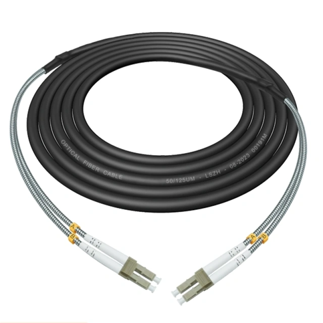 CPRI Water proof Fiber Cable Patch Cord RRU BBU 2 Cores Multi Mode OM3