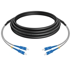 CPRI Water proof Fiber Cable Patch Cord RRU BBU 2 Cores G657A1