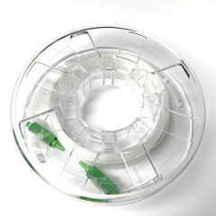 G657A2 G657B3 Fiber 0.9mm Transparent Invisible Cable Indoor Patch Cord